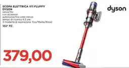 Alì Supermercati Scopa elettrica V11 Fluffy Dyson offerta