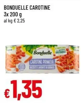 Bonduelle carotine primizia