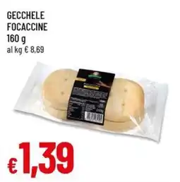 Famila Superstore Gecchele focaccine offerta