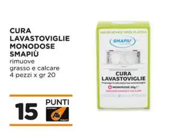 Cura lavastoviglie monodose Smapiù