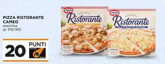Pizza ristorante Cameo assortita