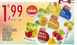 Crai Crai succo e polpa di frutta vari tipi offerta