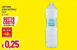Famila Superstore Acqua naturale Sant'Anna offerta