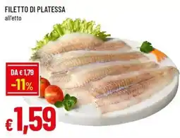 Famila Superstore Filetto di platessa offerta