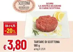 Famila Superstore Tartare di Scottona offerta