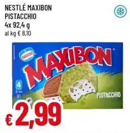 Famila Superstore Maxibon pistacchio Nestlé offerta