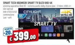 Famila Superstore Smart Tech Smart TV QLED UHD 4K offerta