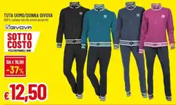 Famila Superstore Tuta uomo/donna Givova offerta