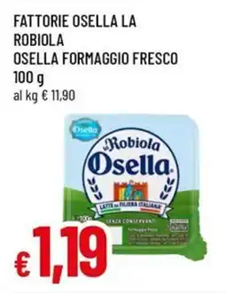 Famila Superstore Robiola Osella offerta