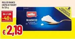 Famila Superstore Müller Bianco Crema di Yogurt offerta