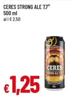 Famila Superstore Ceres strong ale offerta