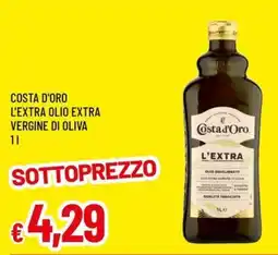 Famila Superstore Costa d'Oro l'extra olio extra vergine di oliva offerta