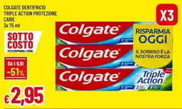 Famila Superstore Colgate dentifricio triple action protezione carie offerta