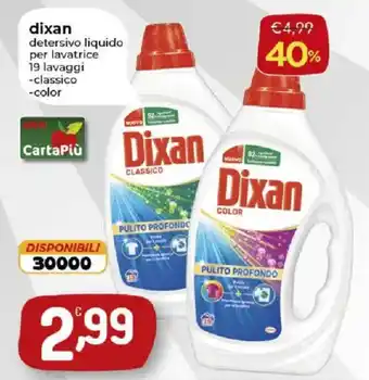 Dixan detergente liquido per lavatrice