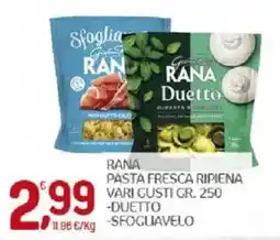 Crai Rana pasta fresca ripiena offerta