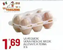 Crai La Vegiese uova fresche medie offerta