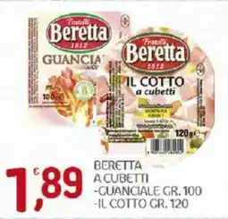 Crai Beretta il cotto a cubetti offerta