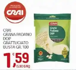 Crai Crai Grana Padano DOP Grattugiato offerta