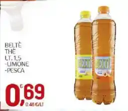 Crai Beltè thè limone pesca offerta