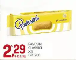 Crai Pavesini Classici offerta