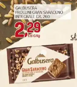 Crai Galbusera Frollini Gran Saraceno Integrale offerta