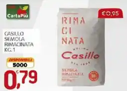 Crai Semola rimacinata Casillo offerta