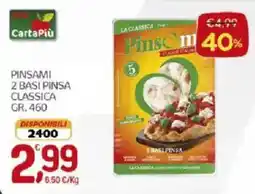 Crai Pinsami 2 Basi Pinsa Classica offerta