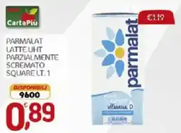 Crai Parmalat latte UHT parzialmente scremato square offerta