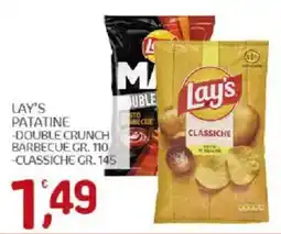 Crai Lay's patatine classiche offerta