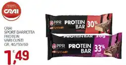 Crai Crai sport barretta protein offerta
