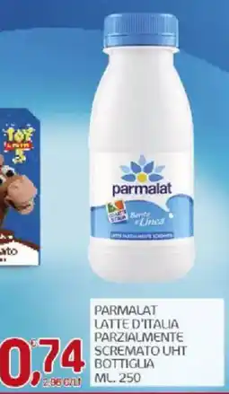 Crai Parmalat latte d'italia parzialmente scremato uht offerta