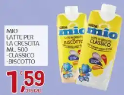 Crai Mio latte per la crescita offerta