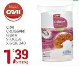 Crai Crai croissant pasta sfoglia offerta