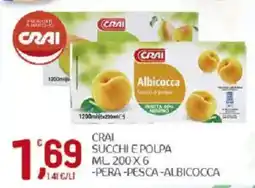Crai Crai succhi e polpa albicocca offerta