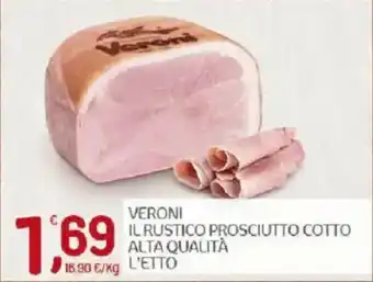 Veroni il rustico prosciutto cotto