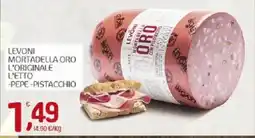 Crai Levoni mortadella oro offerta