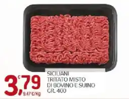 Crai Siciliani tritato misto di bovino e suino offerta