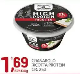 Crai Granarolo ricotta protein offerta