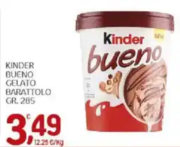 Crai Kinder bueno gelato offerta