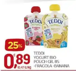 Crai Teddi yogurt bio pouch offerta
