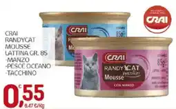 Crai Crai randycat mousse offerta