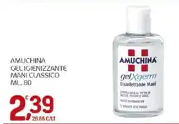 Crai Amuchina gel igienizzante mani classico offerta