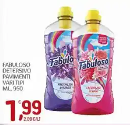 Crai Fabuloso detersivo pavimenti offerta