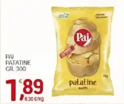Crai Pai patatine offerta