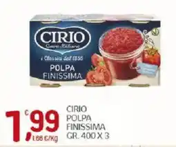 Crai Polpa finissima Cirio offerta
