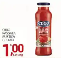 Crai Passata rustica Cirio offerta
