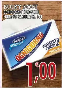 Crai Bulky Soft Ognigiorno tovaglioli offerta