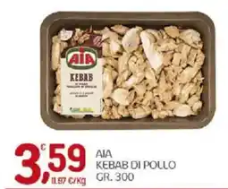 Crai AIA kebab di pollo offerta