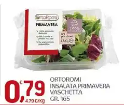 Crai OrtoRomi insalata primavera offerta