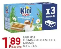 Crai Kiri Dippi Formaggio Cremoso e Grissini offerta